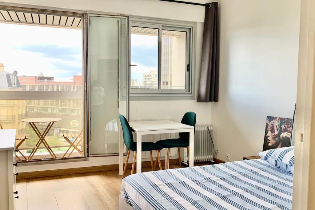 Cosy Studio Balcon Paris Montparnasse Exterior foto